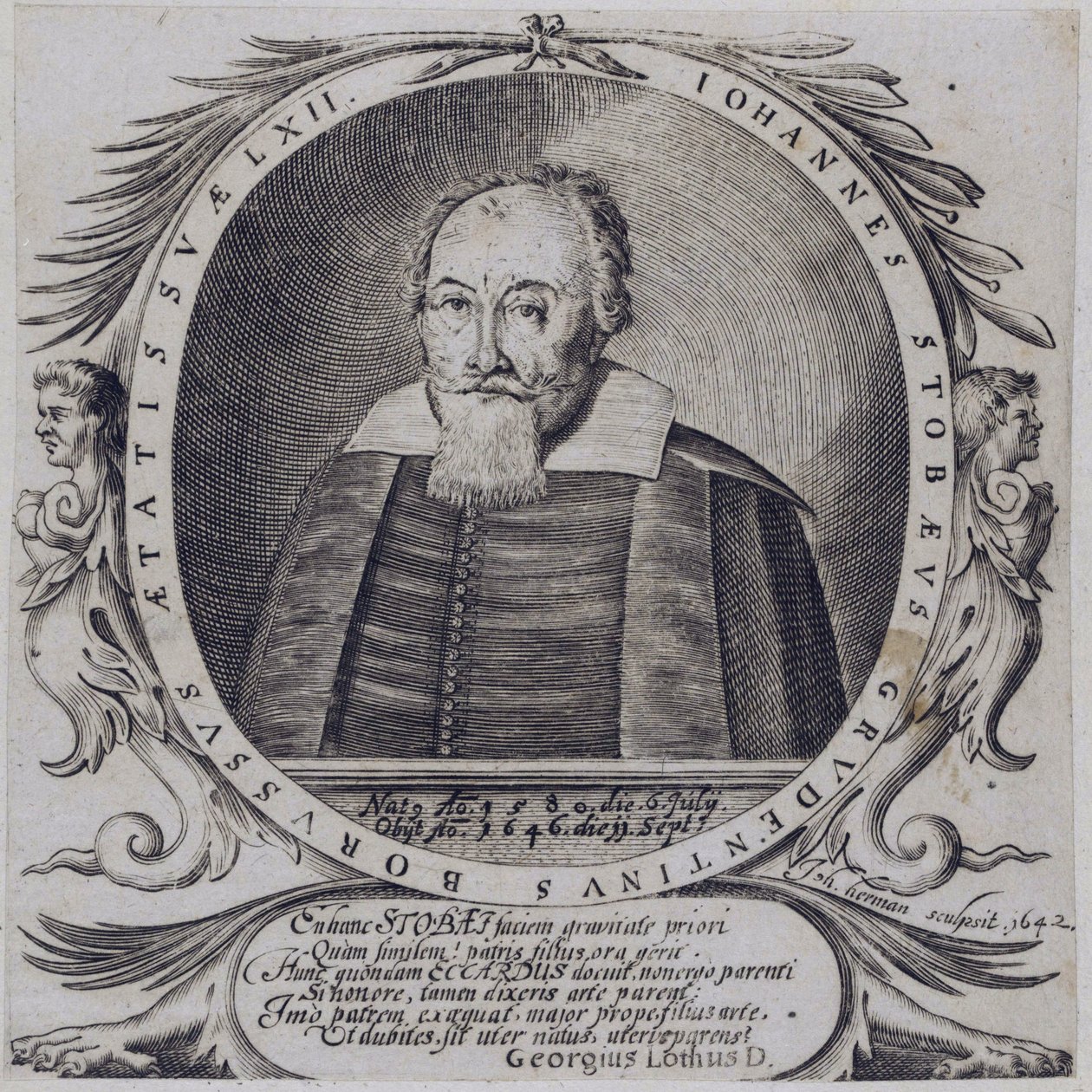 Johann Stobäus af Johann Herman