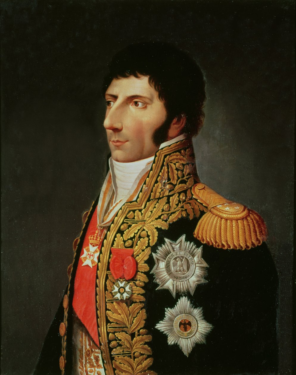 Portræt af marskal Charles Jean Bernadotte (1763-1844) 1805 af Johann Jacob de Lose