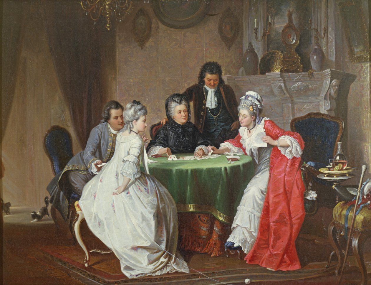 Kortspillet af Johann Joseph Geisser