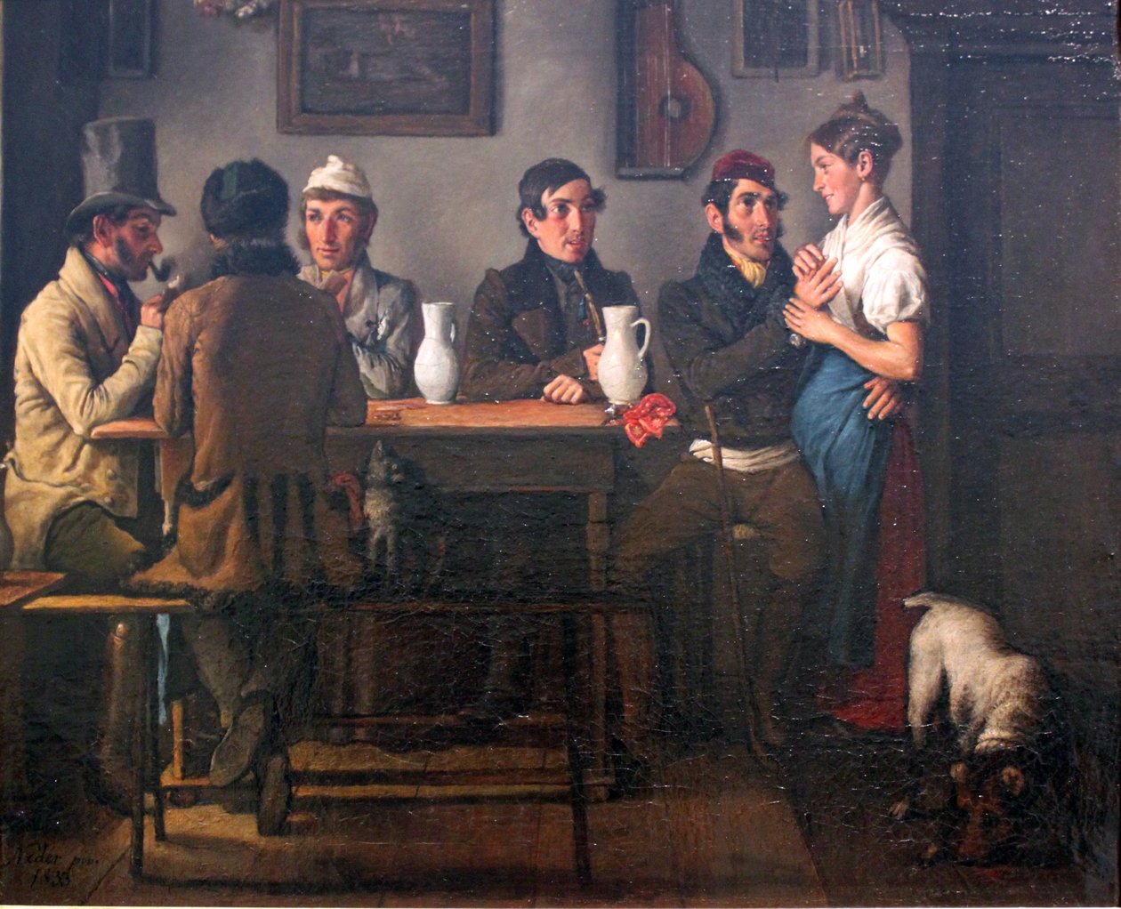 På kroen af Johann Michael Neder