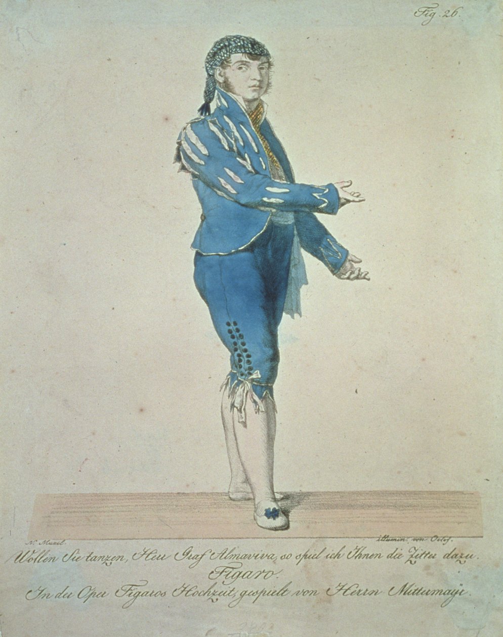 Figaro, kammertjener til grev Almaviva, fra 