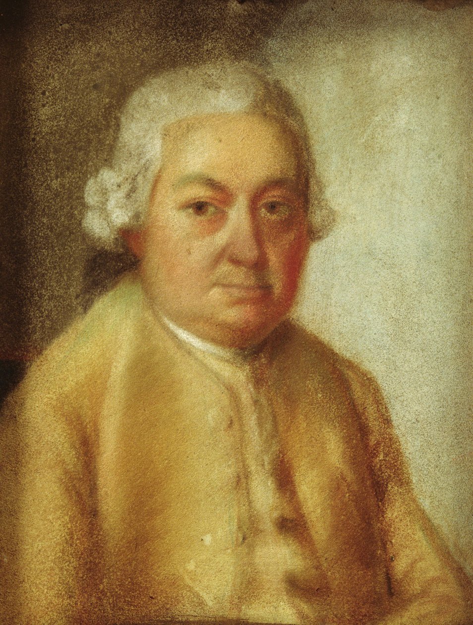 Portræt af Carl Philipp Emanuel Bach, ca. 1780 (pastel på papir) af Johann Philipp Bach
