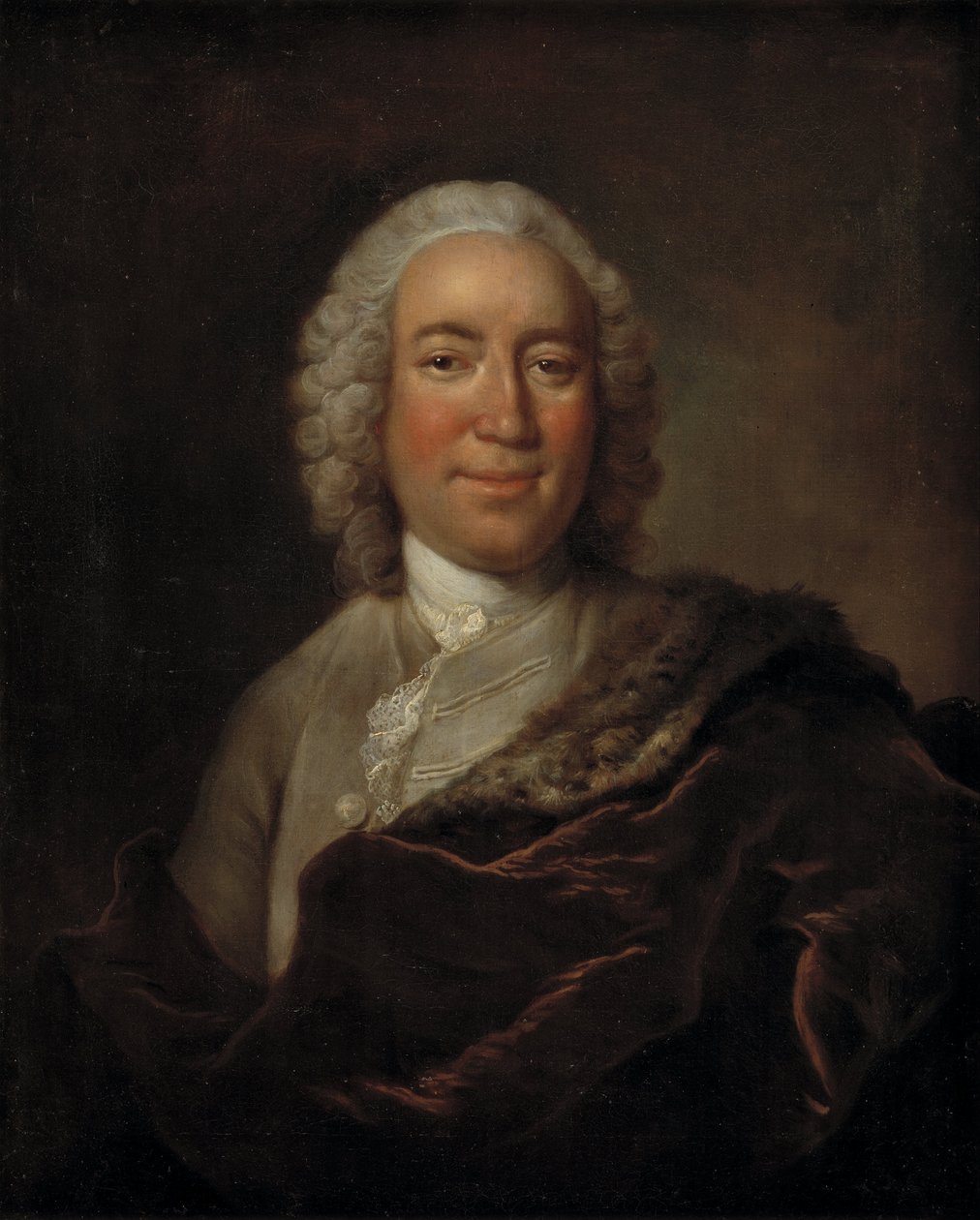 Gerhard Morell, Keeper of the Royal Danish Kunstkammer af Johann Salomon Wahl