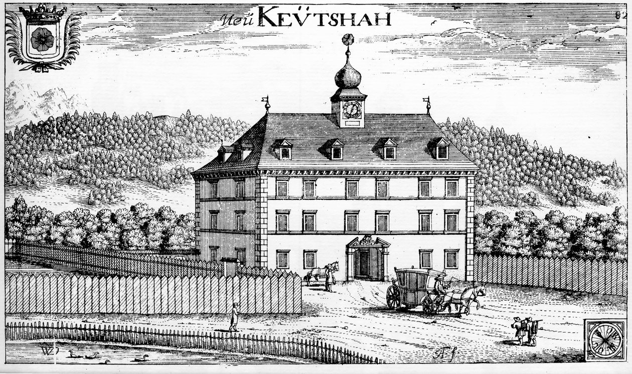 Slot Keutschach i Karinthien af Johann Weikhard von Valvasor