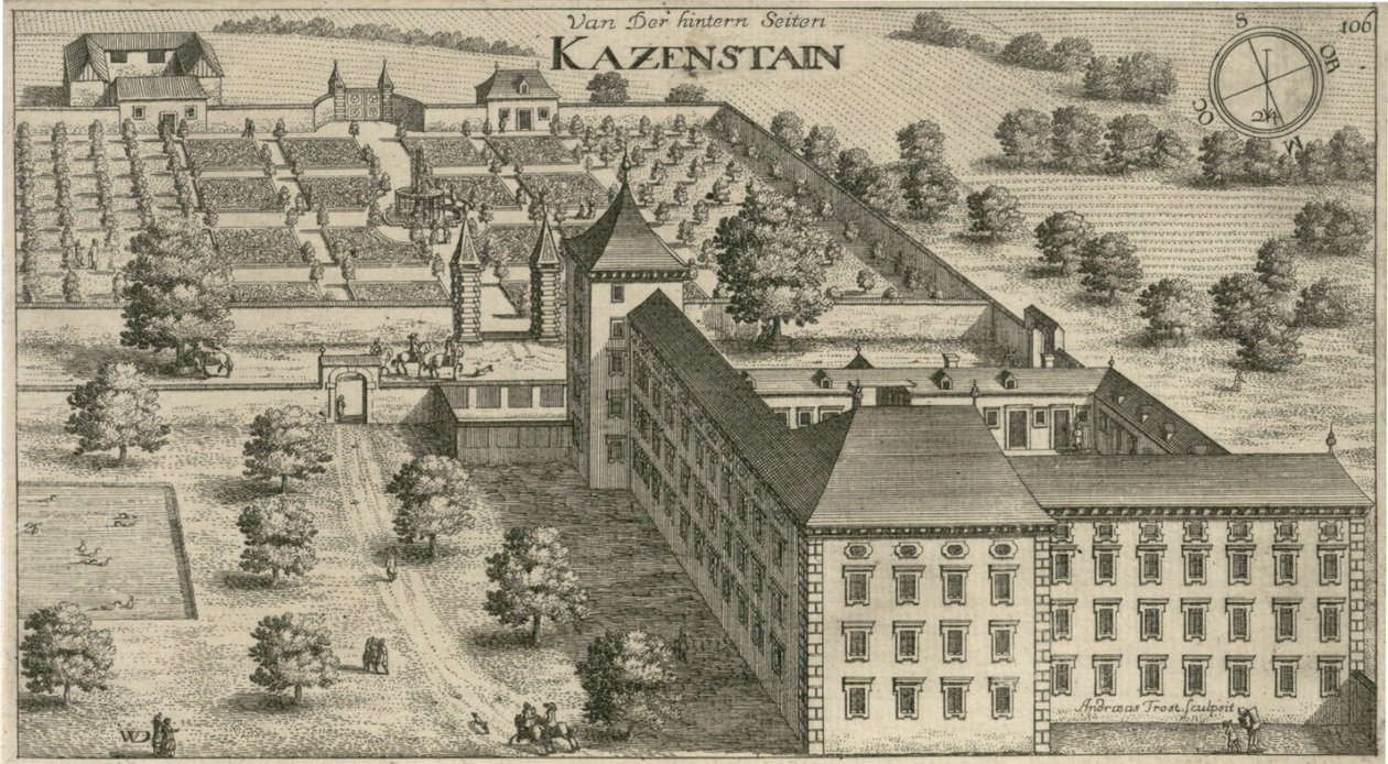City Katzenstein (2) af Johann Weikhard von Valvasor