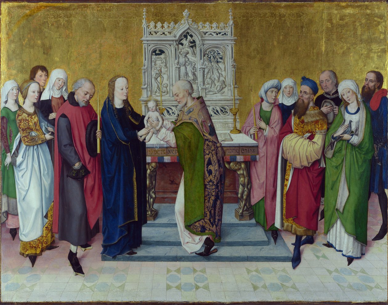 Præsentationen i templet af Johann van Duyren