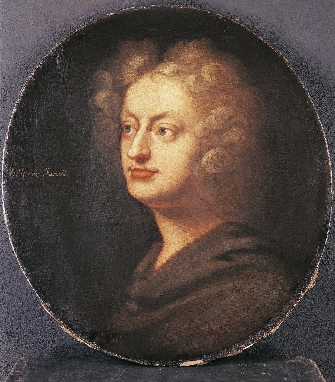 Henry Purcell, ca. 1695 (olie på lærred) af Johann (after) Closterman