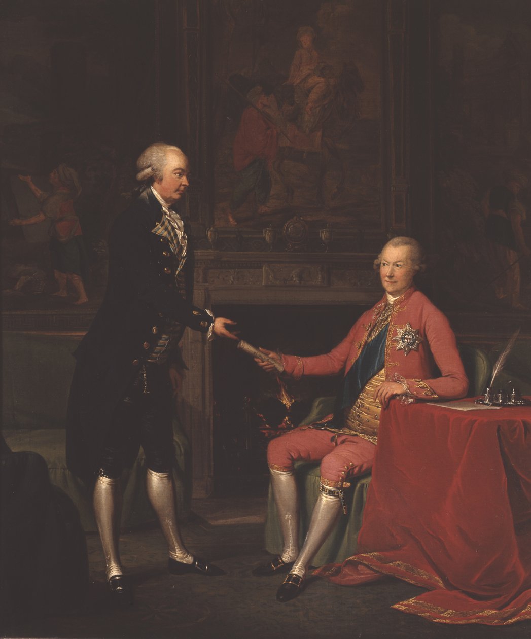 Portræt af Hugh af Johann (circle of) Zoffany