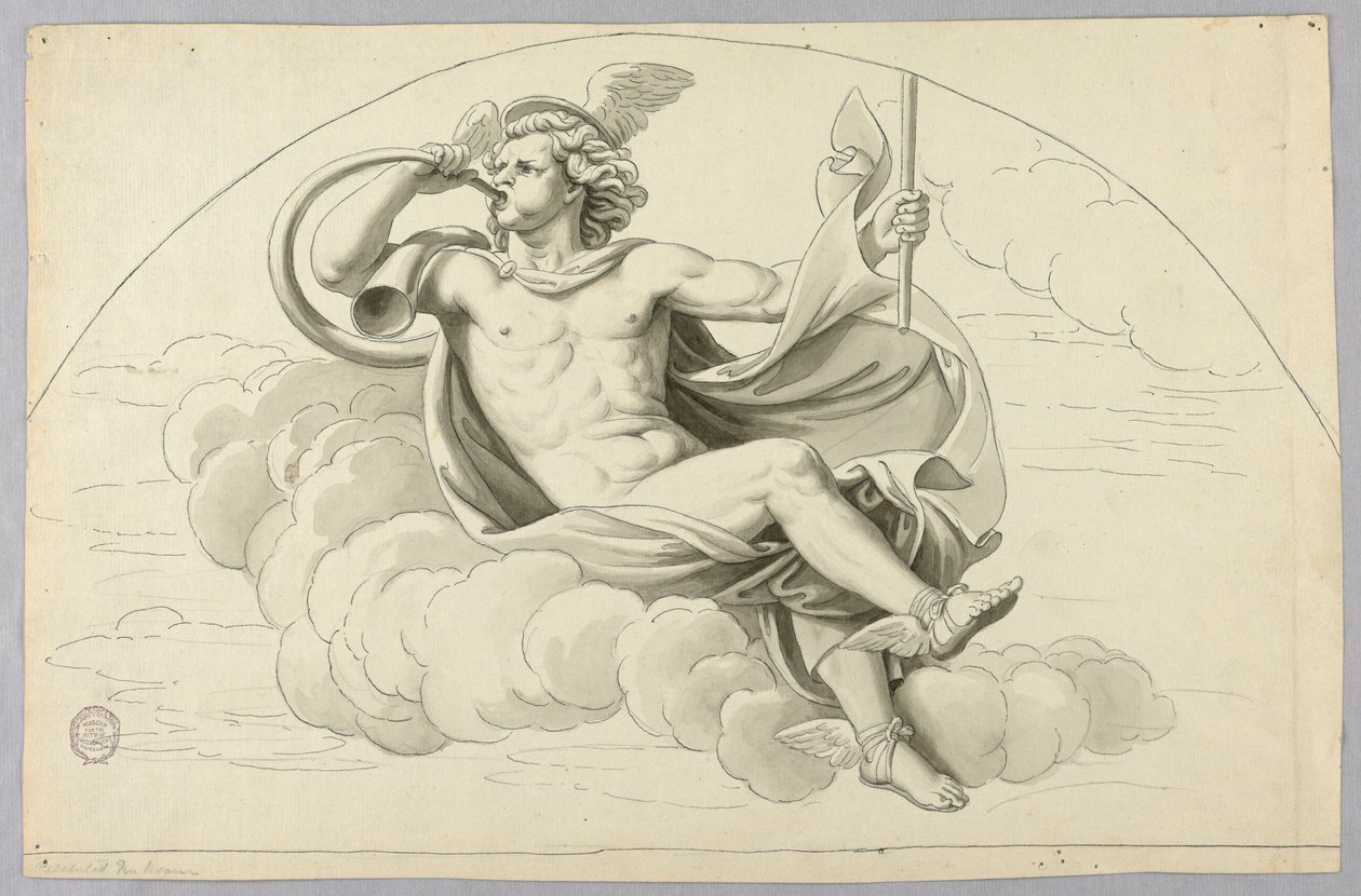 Hermes af Johann August Nahl the Younger