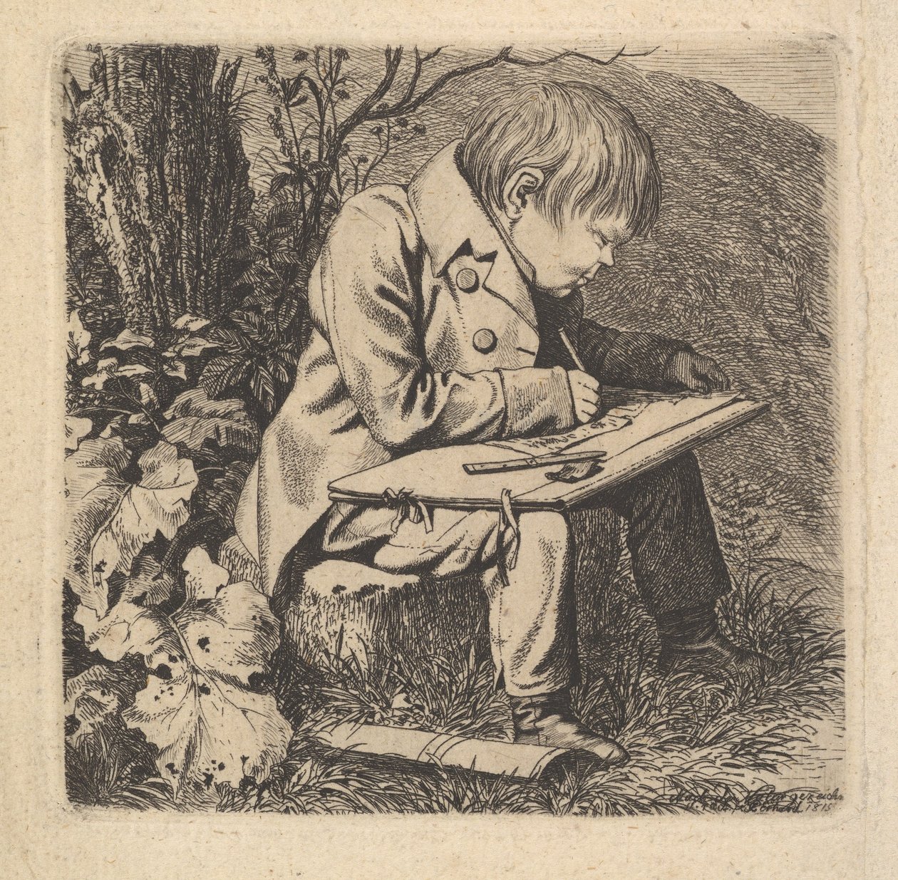 The Artist Hoffman, 1815. dani af Johann Christian Erhard