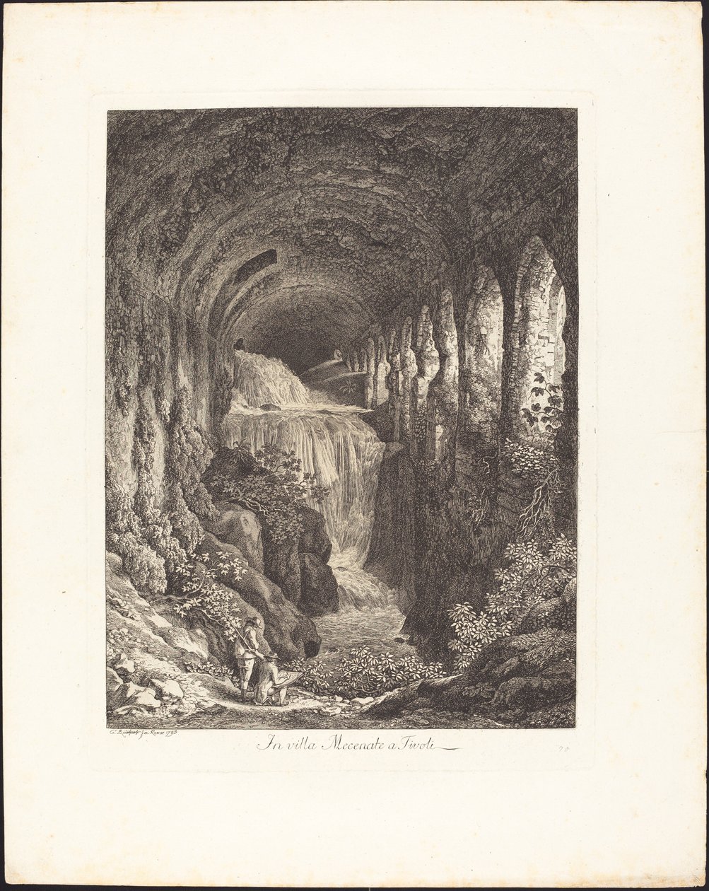I Villa Mecenate af Johann Christian Reinhart