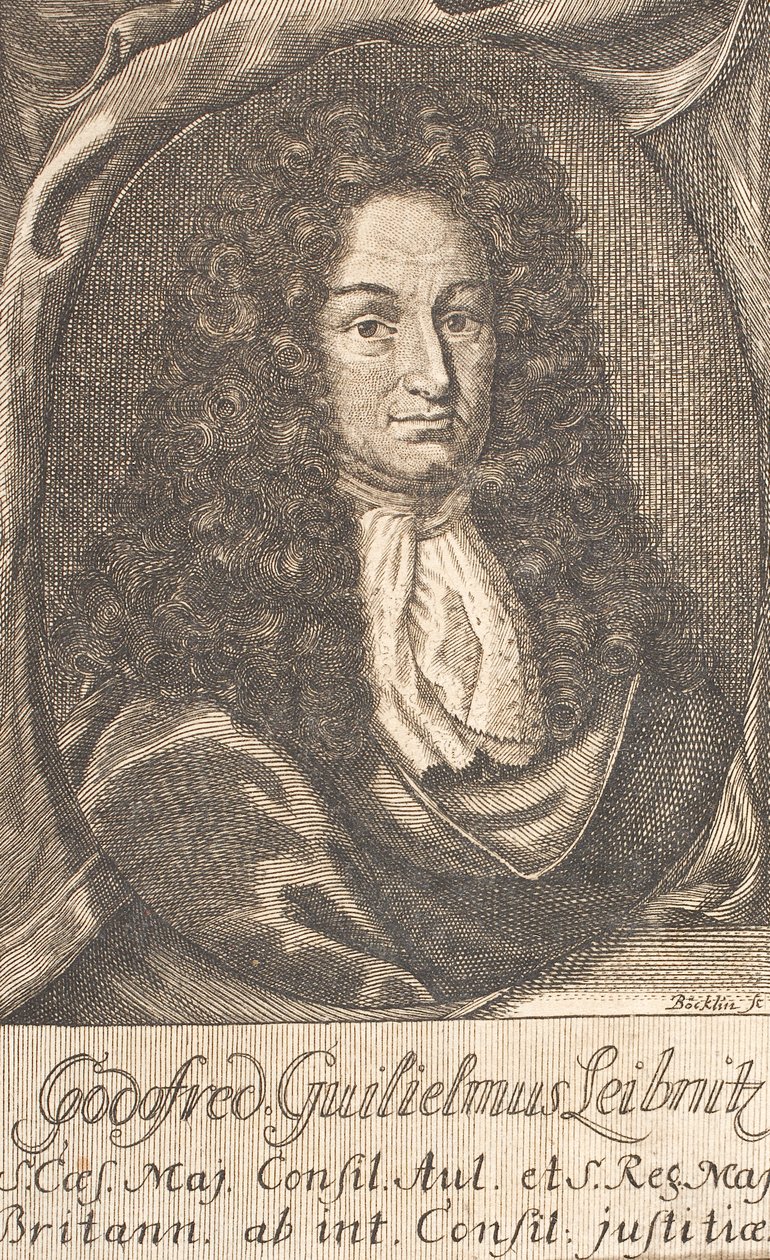 Gottfried Wilhelm Leibniz af Johann Christoph Boecklin