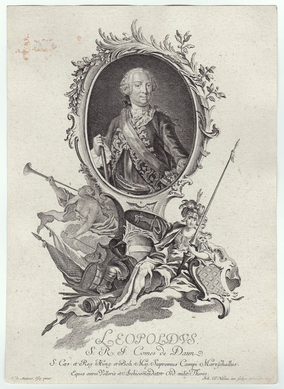 Leopold II (1747-1792) af Johann Esaias Nilson
