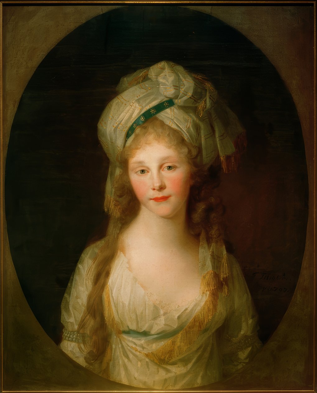 Friederike Prinsesse af Preussen af Johann Friedrich August Tischbein