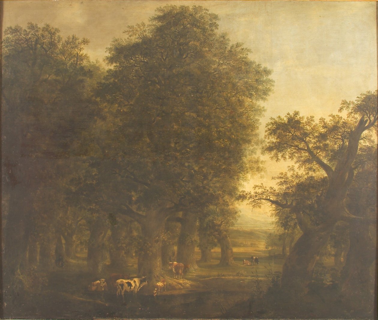 Egetræ af Johann Friedrich Weitsch