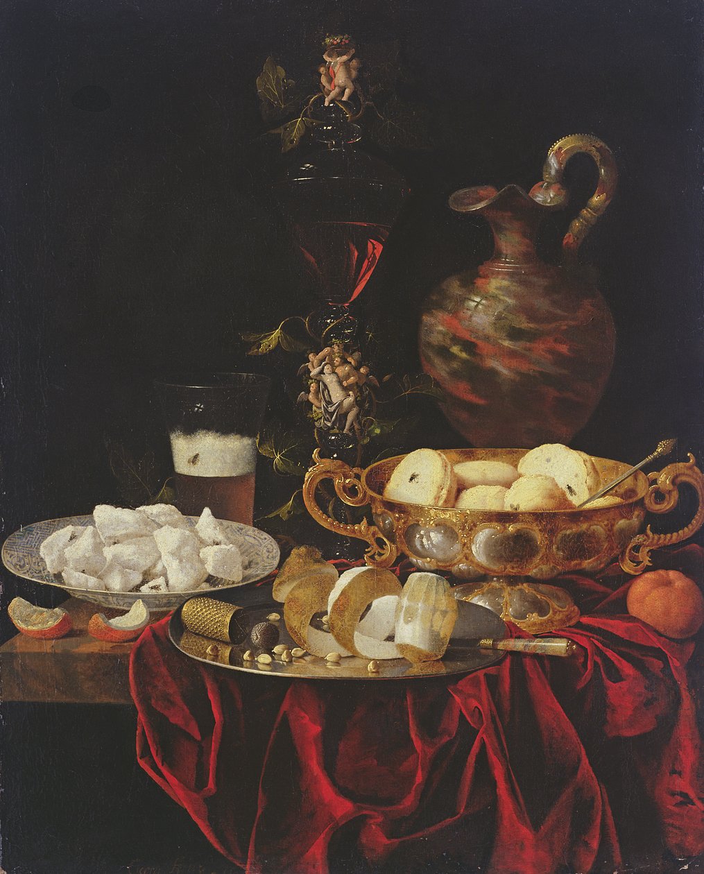 Stilleben af Johann Georg Hinz
