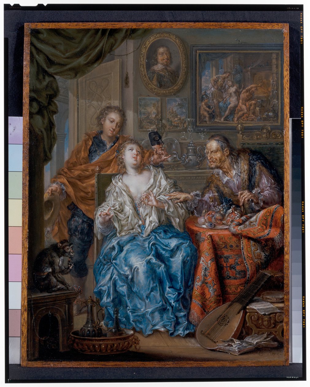 Allegorier af kærlighed af Johann Georg Platzer