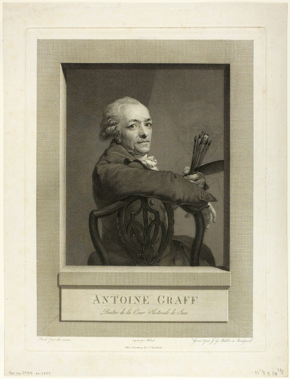 Anton Graff af Johann Gotthard von Muller
