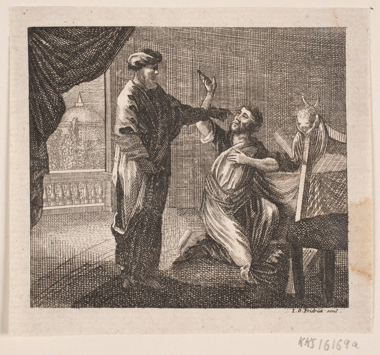 Vignet til H. Niemeyer "Bibelske Charakteristik" af Johann Gottlieb Friedrich