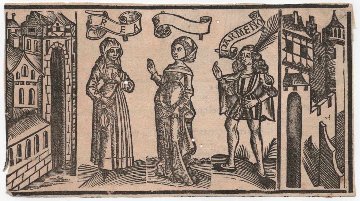 Parmeno og Rea af Johann Gruninger