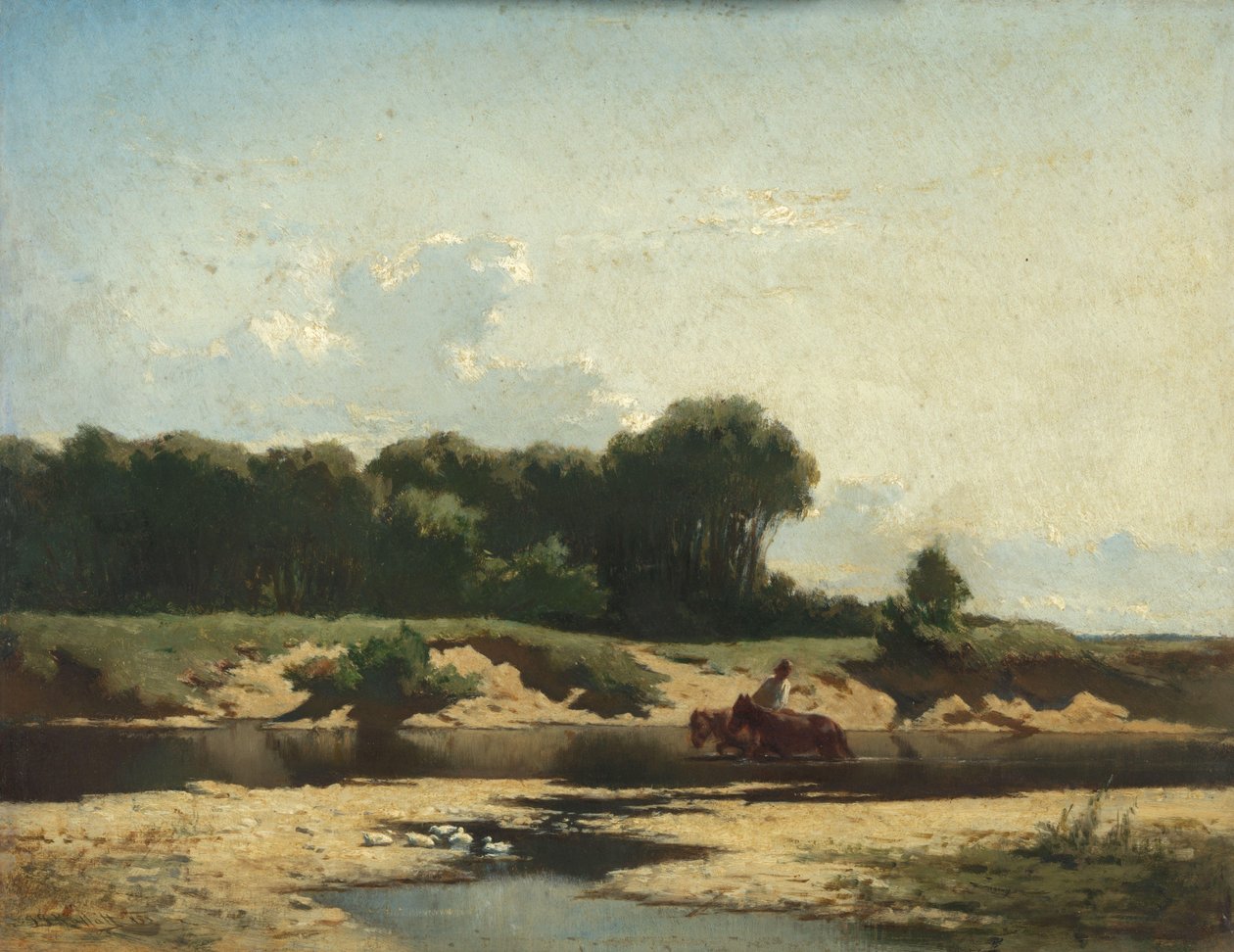hestevæddeløbet af Johann Gualbert Raffalt
