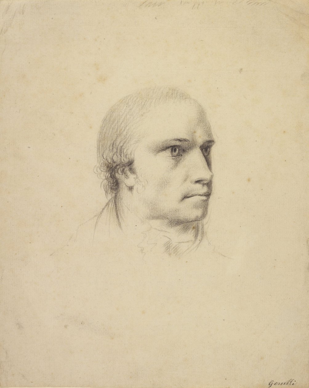 Portræt af Antonio Canova af Johann Heinrich Wilhelm Tischbein