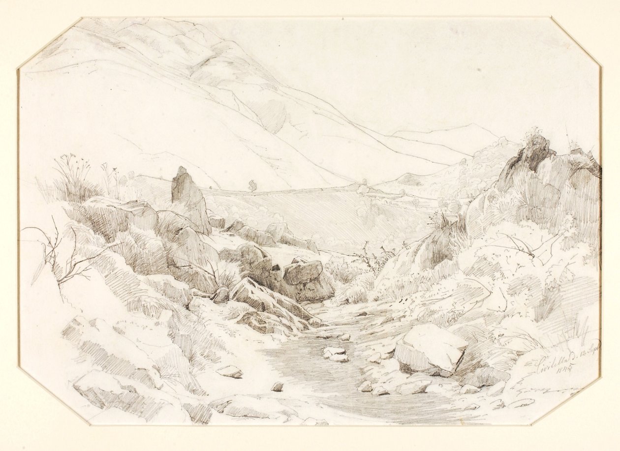 Civitella, Italien af Johann Hermann Carmiencke