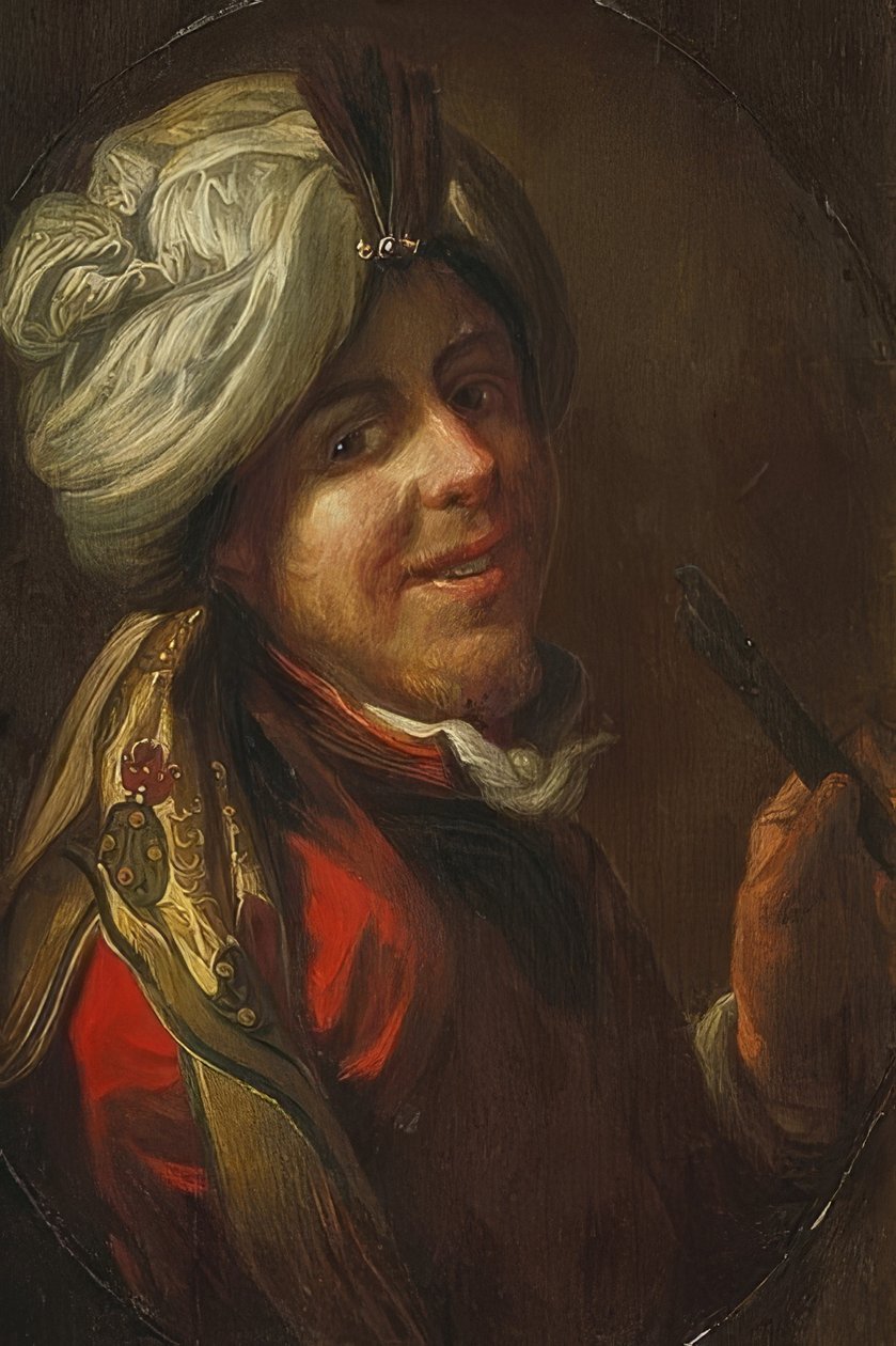 Portræt af en ung tyrker. Omkring 1650 af Johann Hulsman