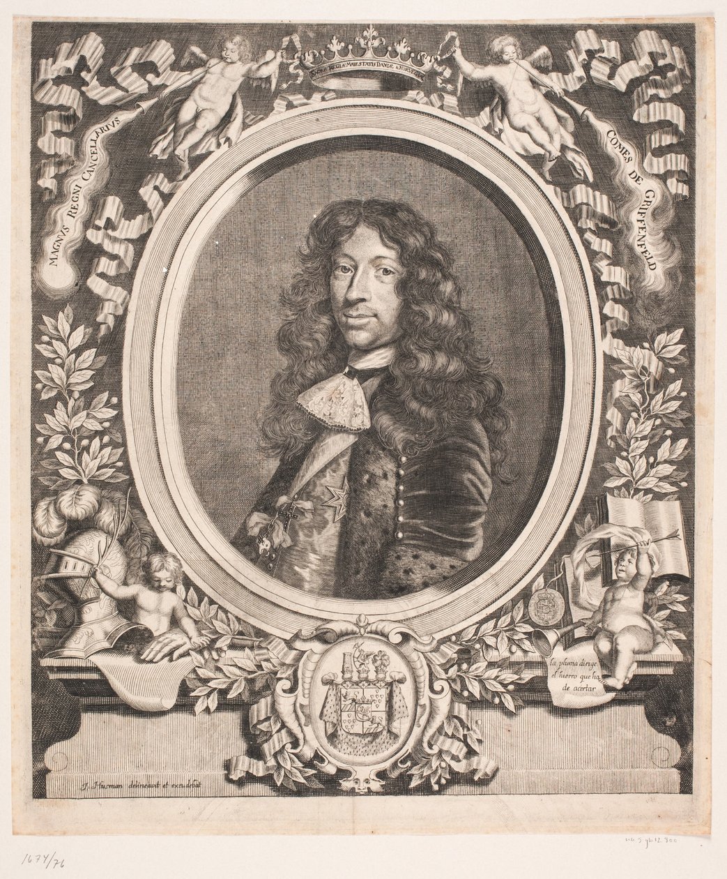 Griffenfeld som Rigskansler af Johann Husman