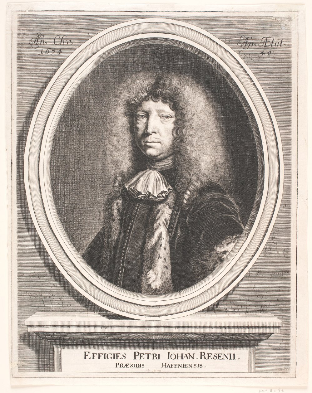 Peder Hansen Resen af Johann Husman