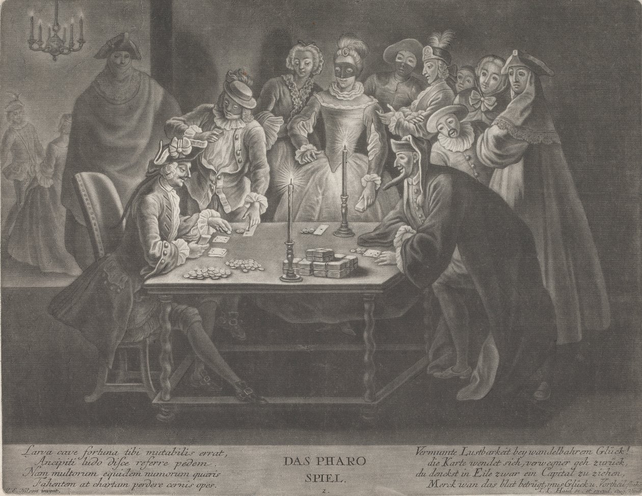 Farao spillet af Johann Jacobus Haid