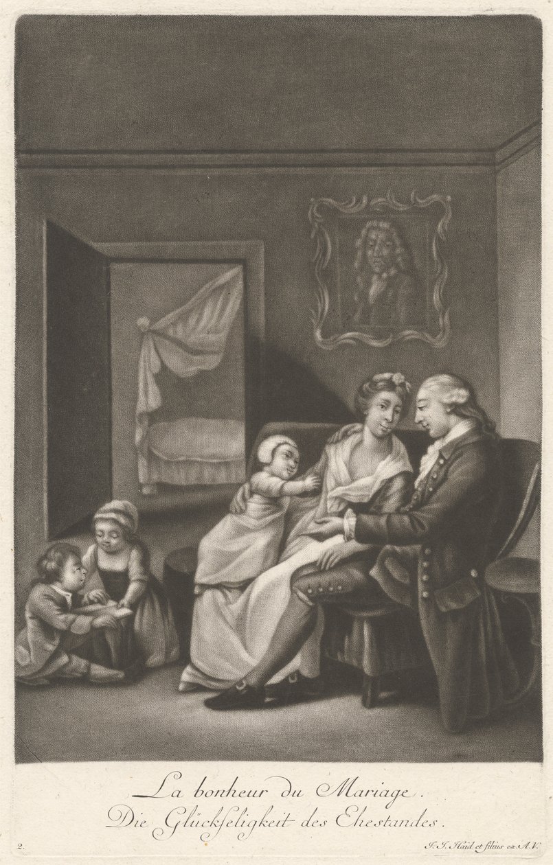 Ægteskabets lykke af Johann Jacobus Haid