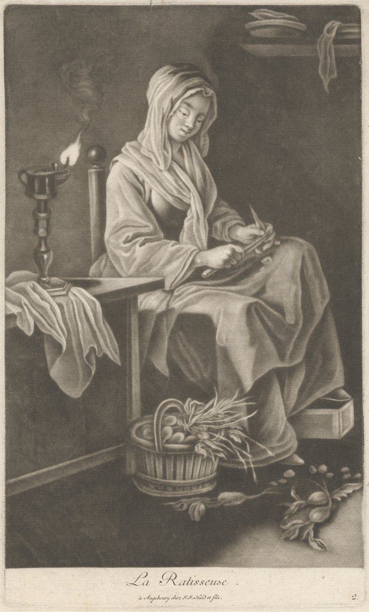 Riven af Johann Jacobus Haid