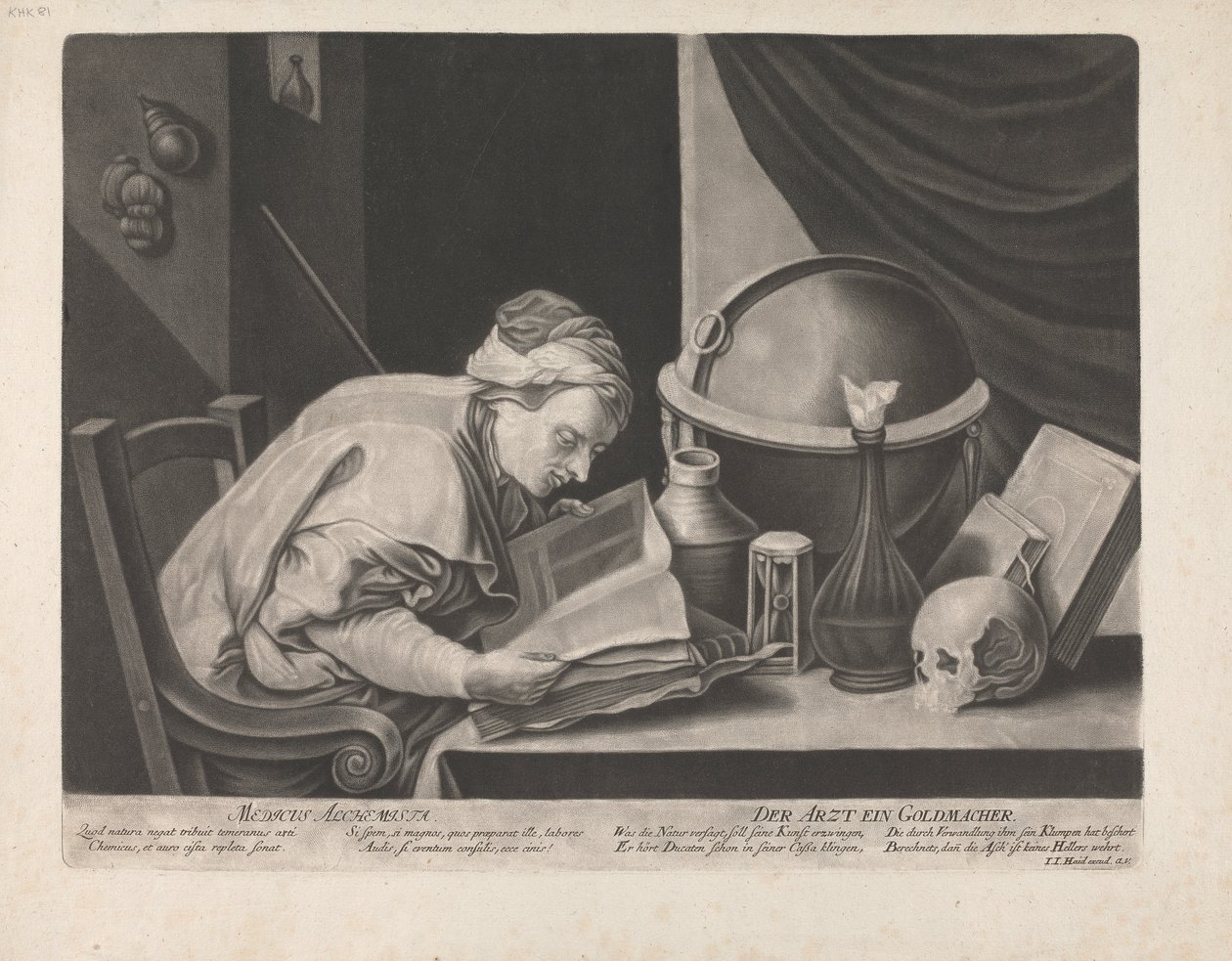 Doktor Alkymist af Johann Jacobus Haid