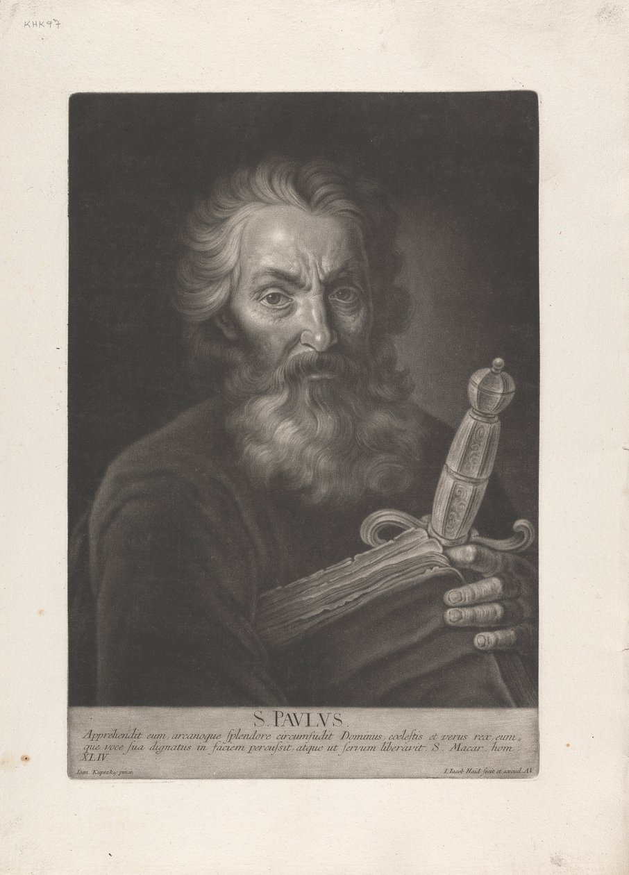 S. Paulus af Johann Jacobus Haid