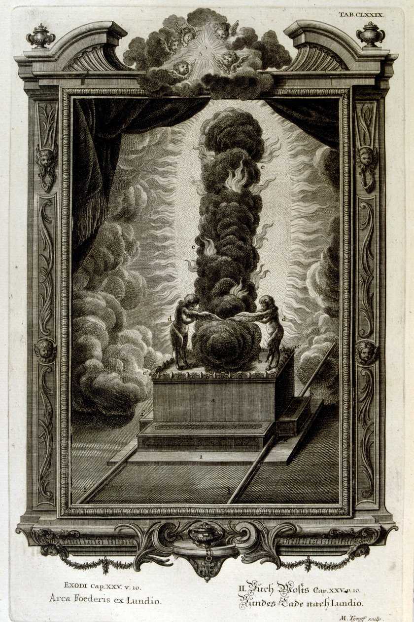 Pagtens hellige ark af Johann Jakob Scheuchzer