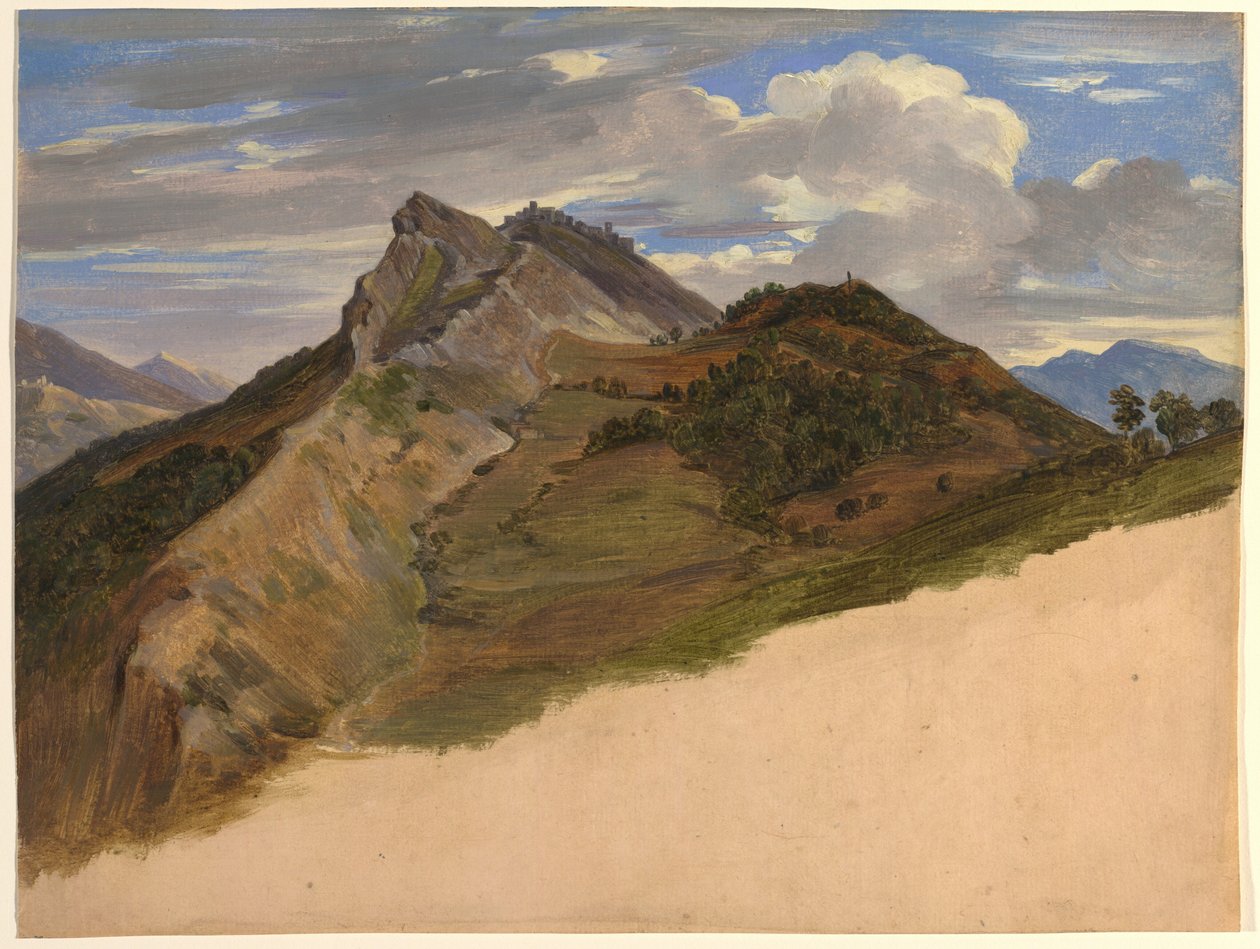 Civitella set fra nord af Johann Joachim Faber