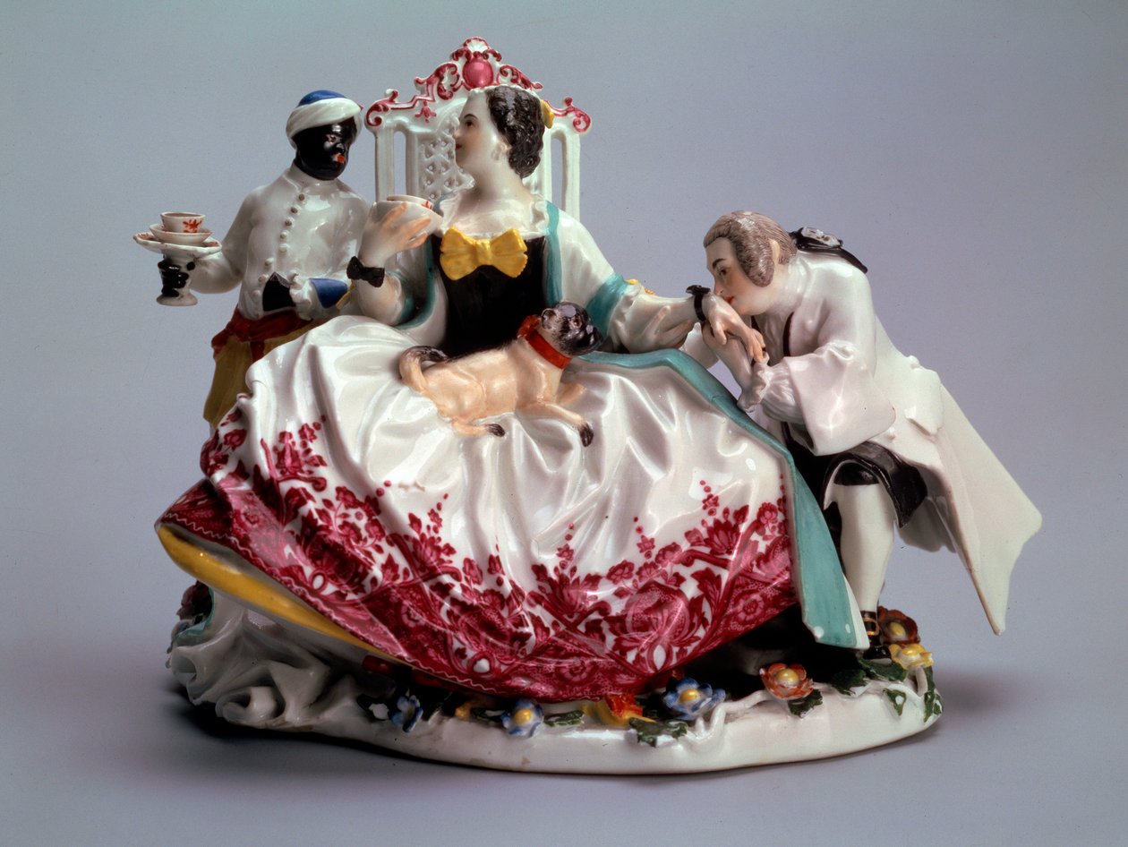Dame med en Lapdog, 1737. af Johann Joachim Kaendler