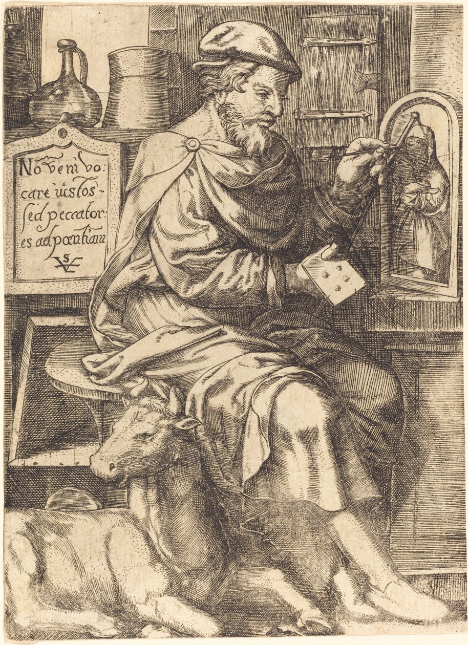 Sankt Lukas af Johann Ladenspelder