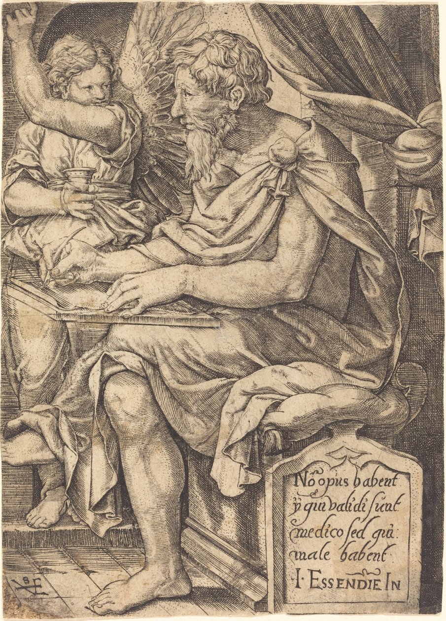 Sankt Matthæus af Johann Ladenspelder