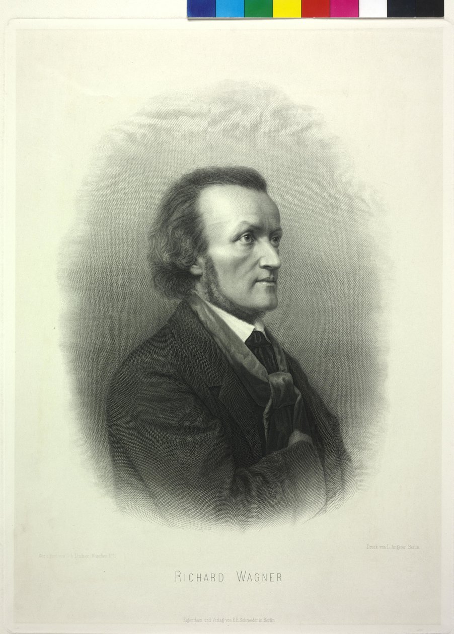 Richard Wagner af Johann Lindner