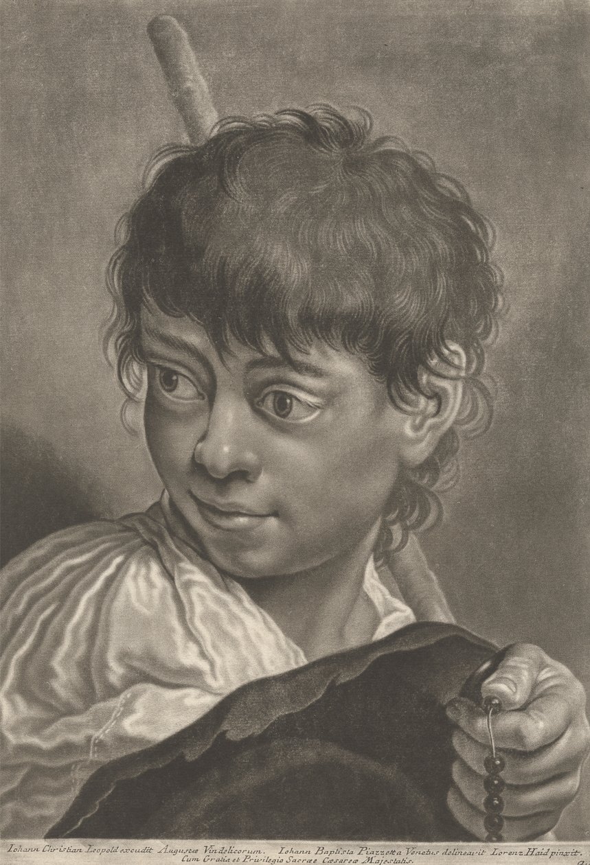 Den unge hengivne af Johann Lorenz Haid