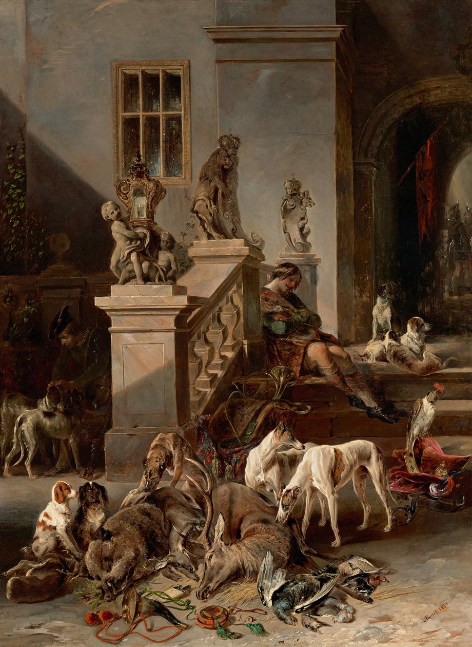Byttet af Johann Matthias Ranftl