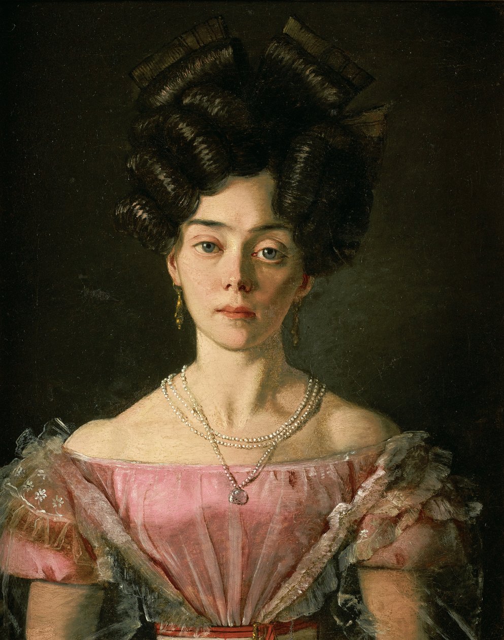 Ung dame af Johann Michael Neder