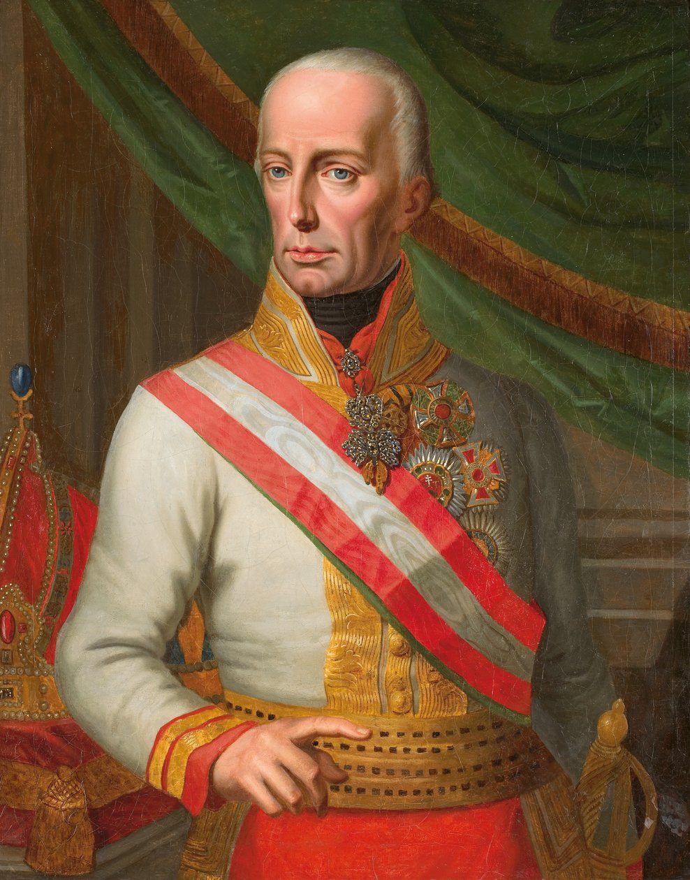 Kejser Franz I (II) af Østrig af Johann Nepomuk Höchle