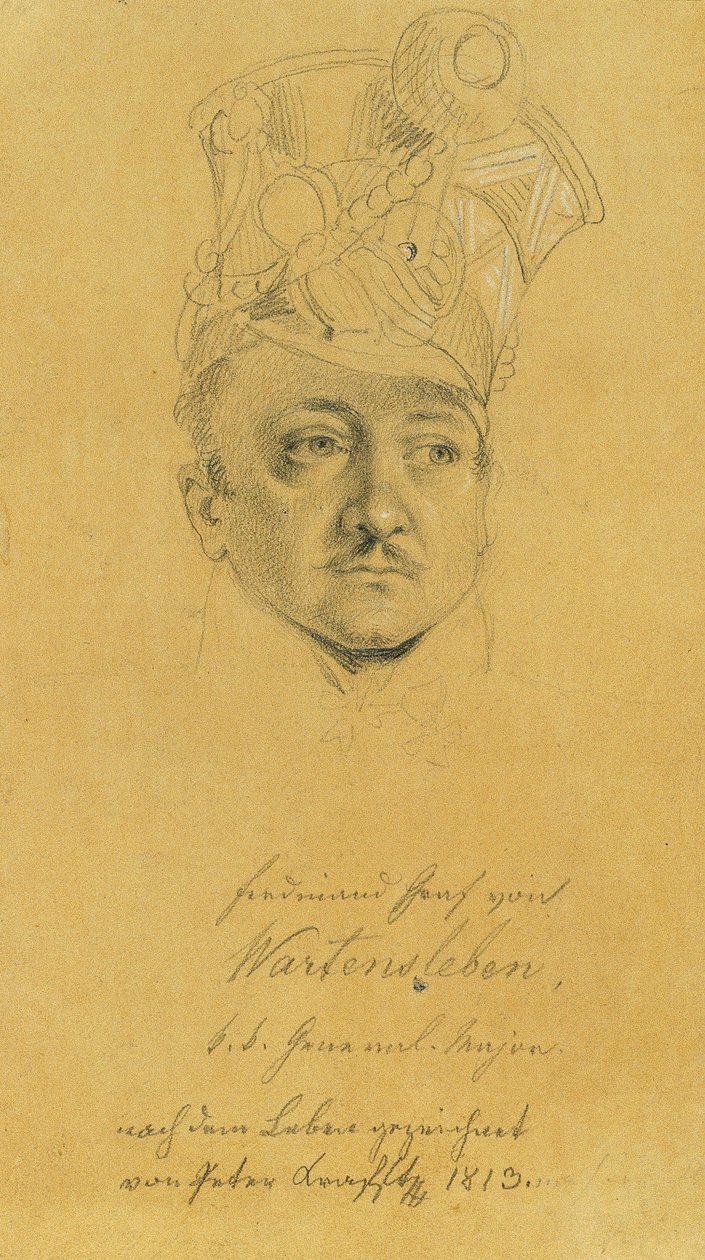 Ferdinand greve af Wartensleben af Johann Peter Krafft
