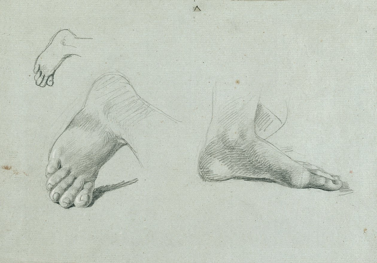 fodstudie af Johann Peter Krafft