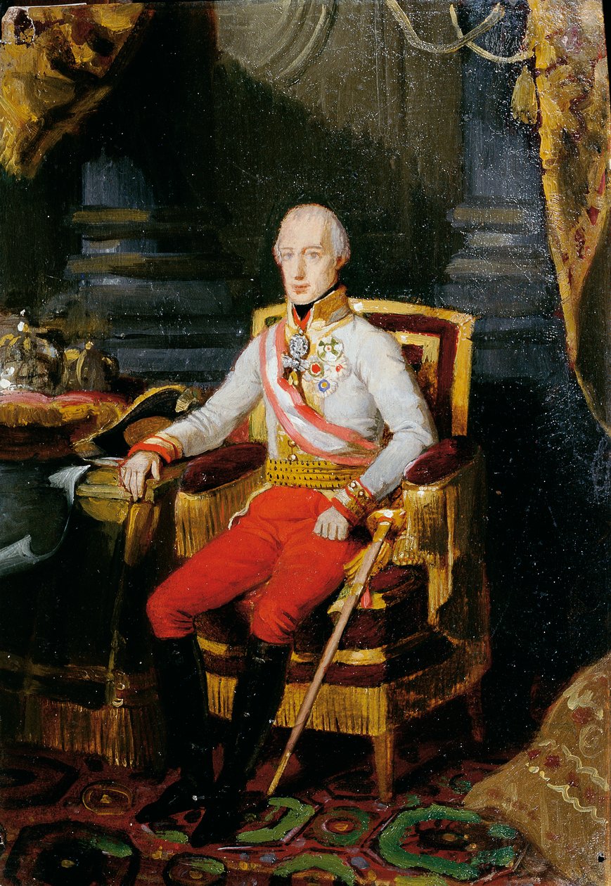 Kejser Franz I af Østrig af Johann Peter Krafft