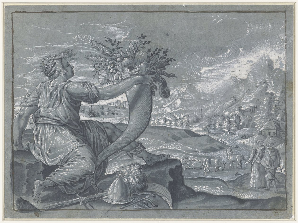 Europa af Johann Sadeler (I)