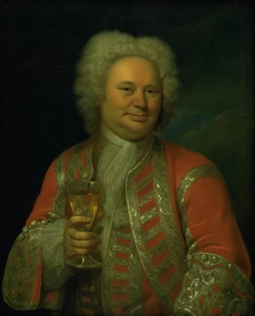 The Court Jester Otto Kyhl af Johann Salomon Wahl